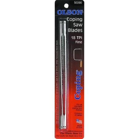 Olson Saw Coping Saw Blade 30200